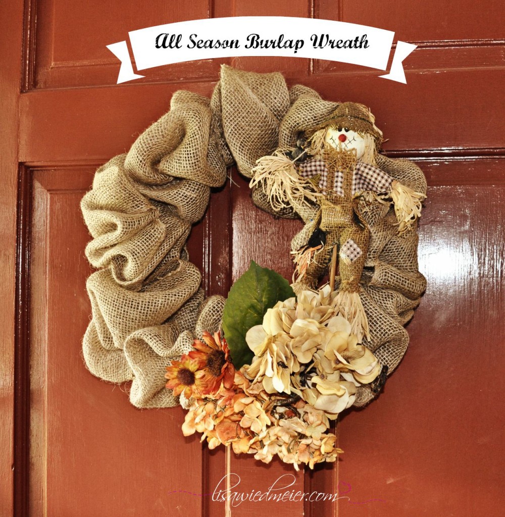 All season burlap wreath 3