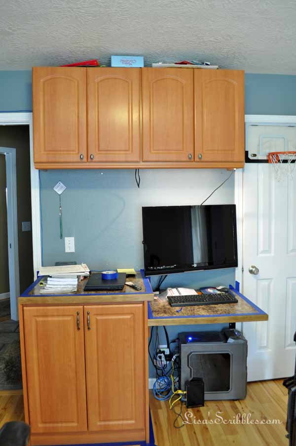 Gel Stained Cabinets049